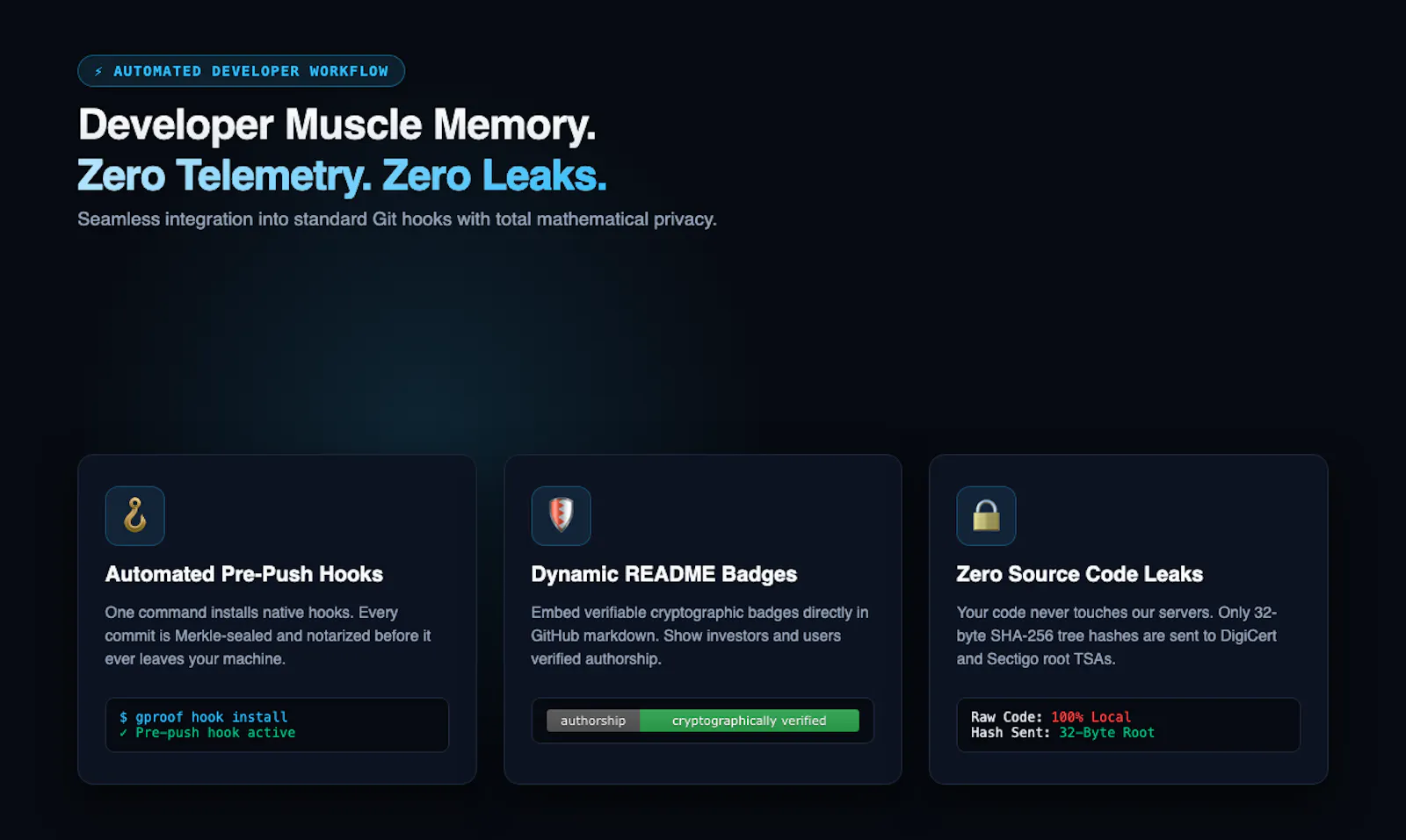GitProof screenshot 4