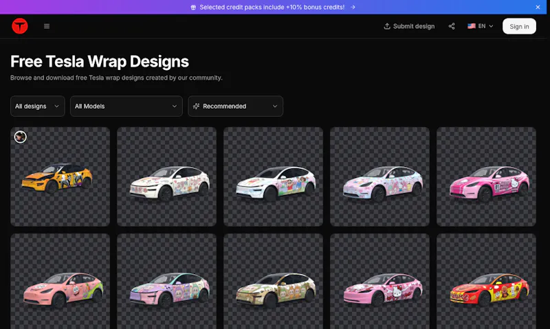 Tesla Wrap Pro screenshot 2
