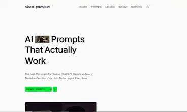 AI Best Prompts gallery image