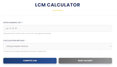 LCM Calculator | Ease Tools gallery image