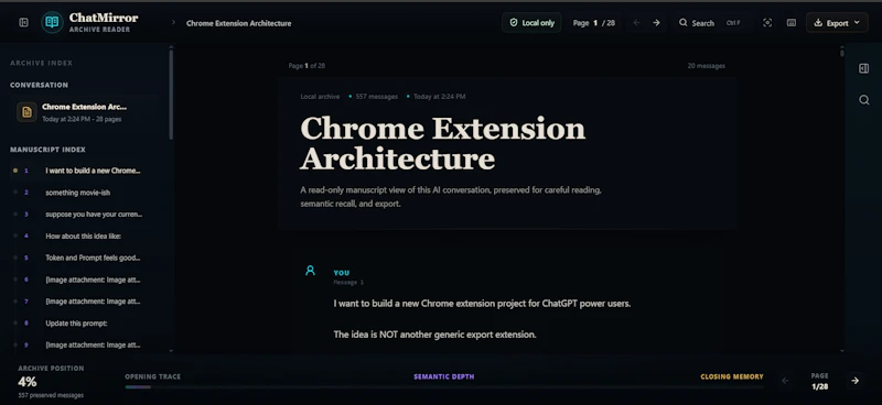 ChatMirror screenshot 3