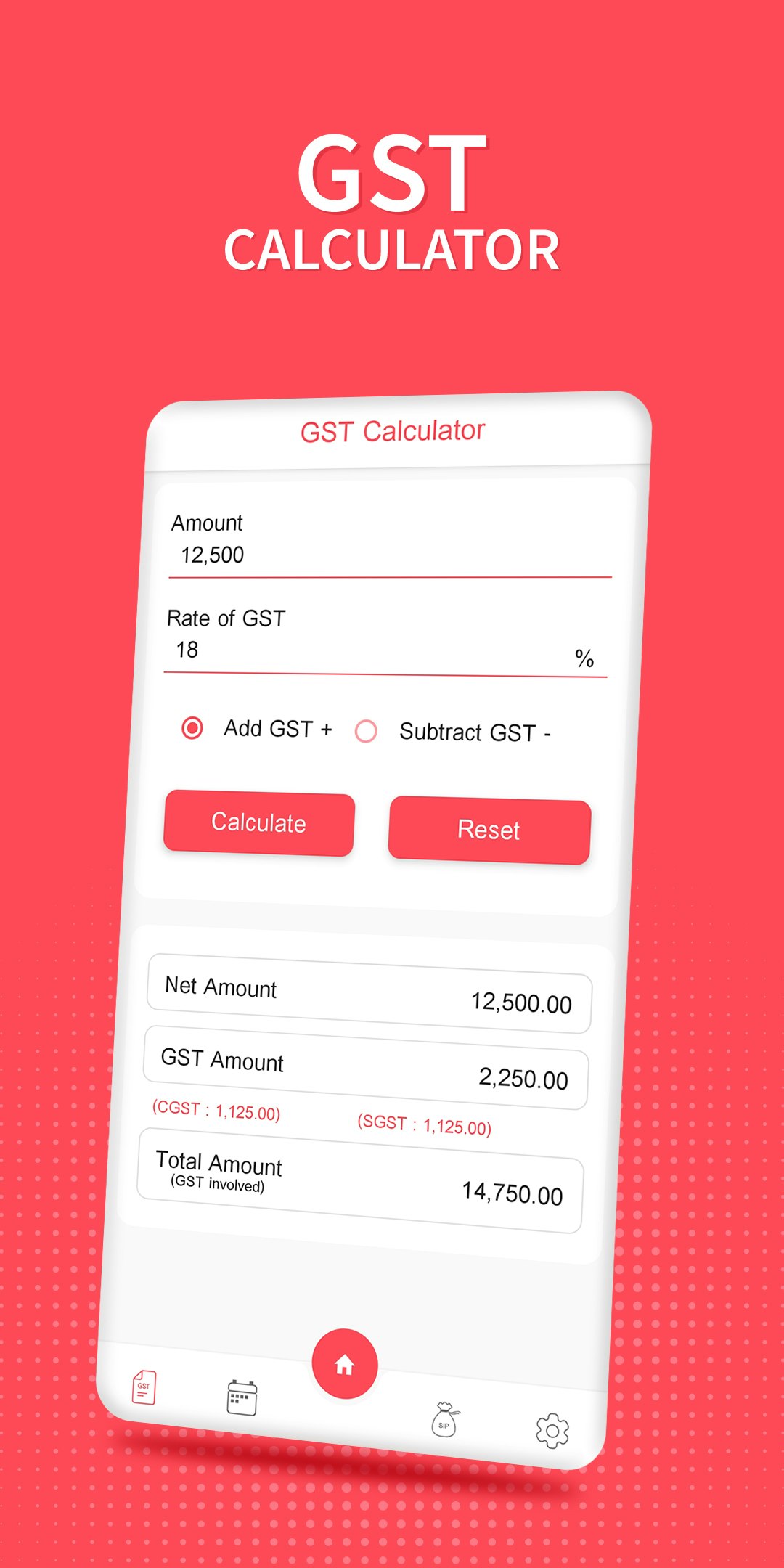 EMI Calculator - GST, SIP, Age gallery image