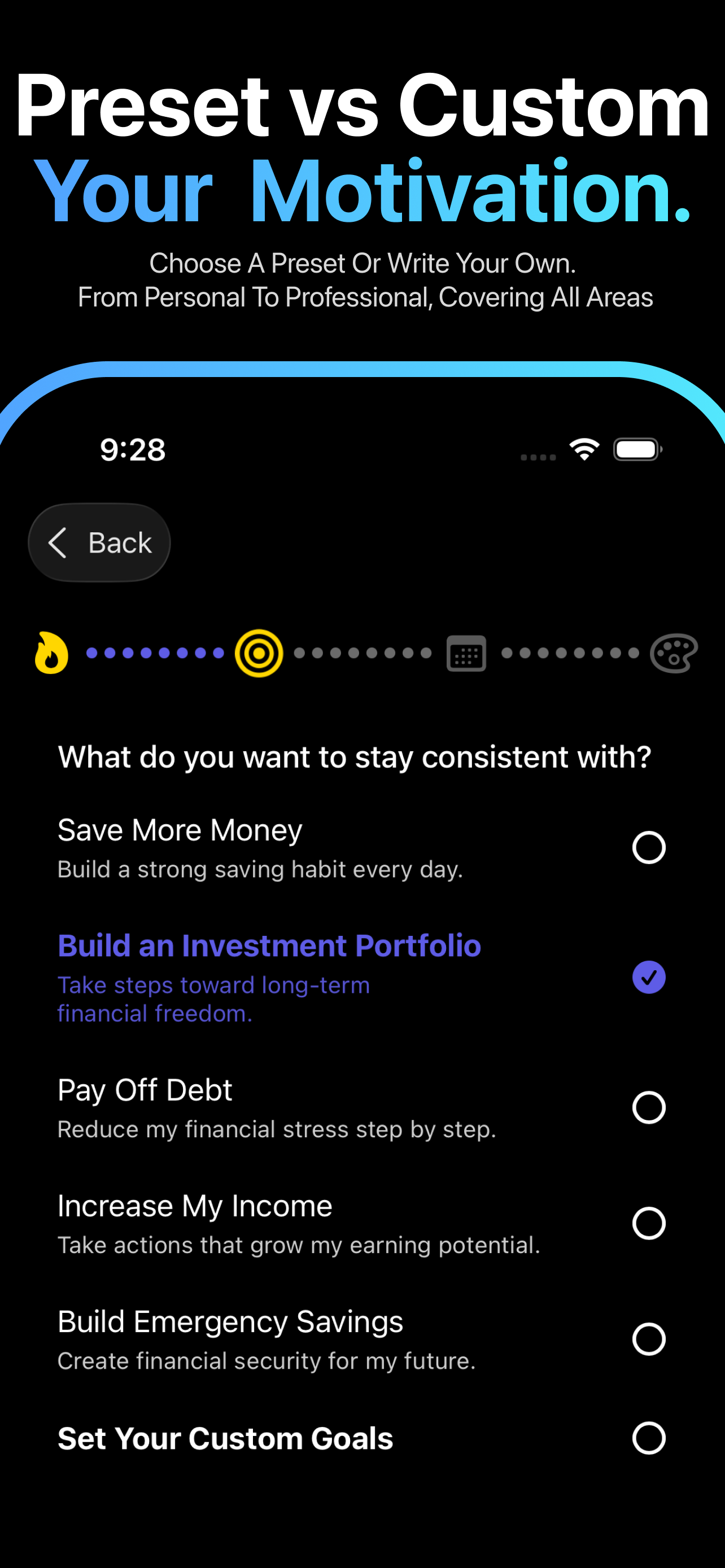 GoalGrid: Progress Wallpaper gallery image