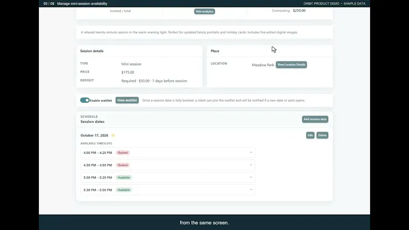 Orbit screenshot 1 (video preview)