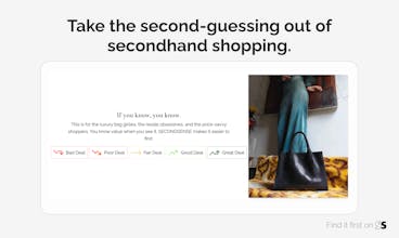 SECONDSENSE Beta gallery image