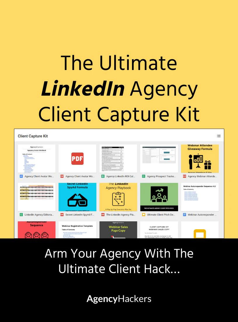 Ultimate LinkedIn Agency Client Capture Kit