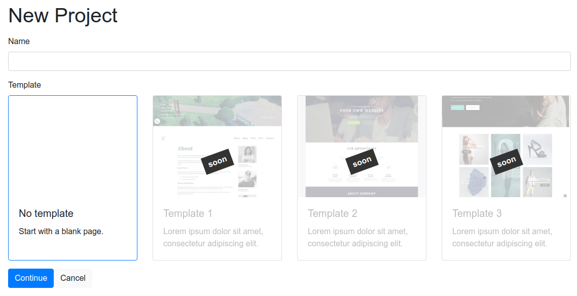 W3 Website Builder gallery image