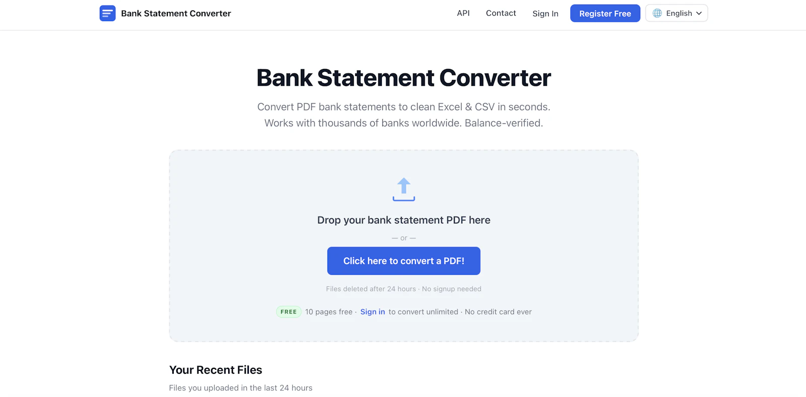 Bank Statement Engine screenshot 2