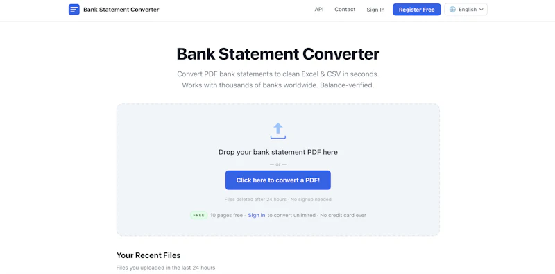 Bank Statement Engine screenshot 2