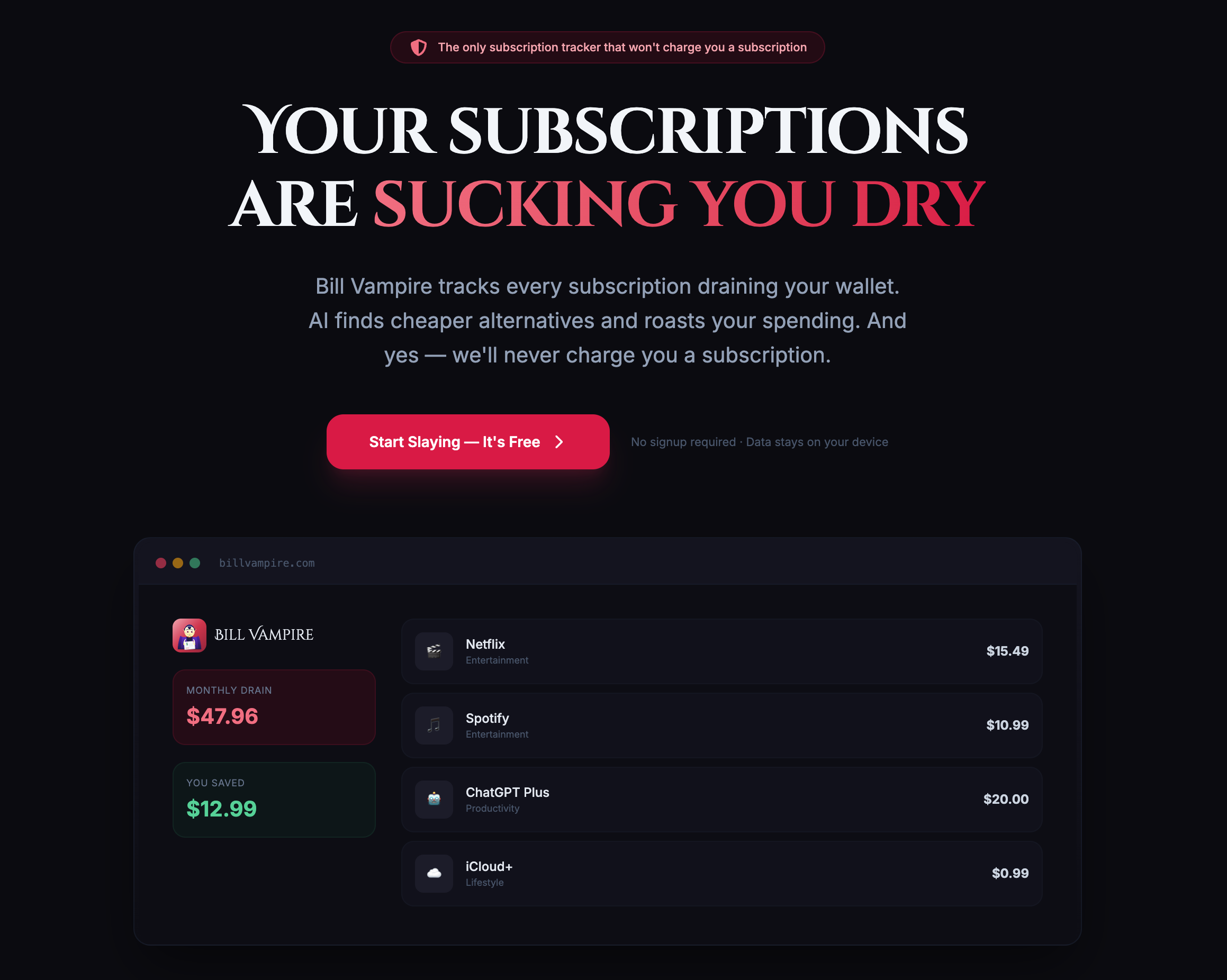 Bill Vampire gallery image