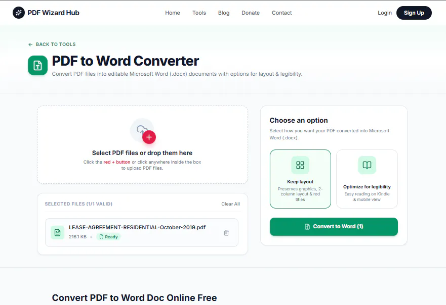 PDF Wizard Hub gallery image