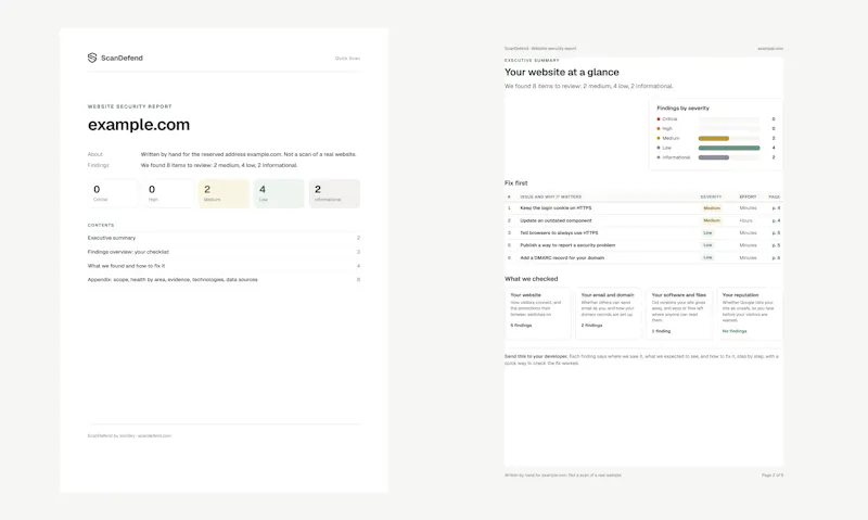 Scandefend screenshot 7