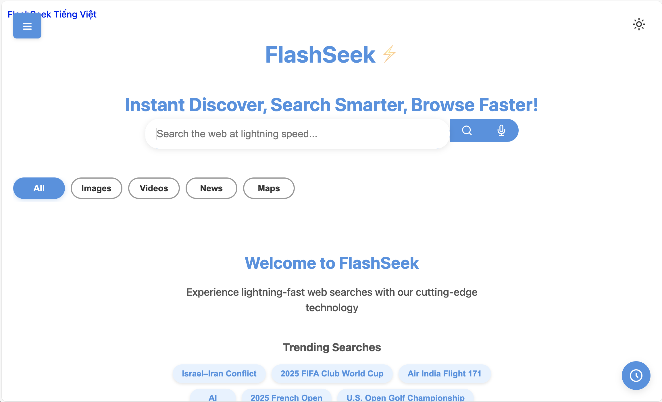 Mídia 2 de Flashseek - A ferramenta de pesquisa na web mais precisa e rápida