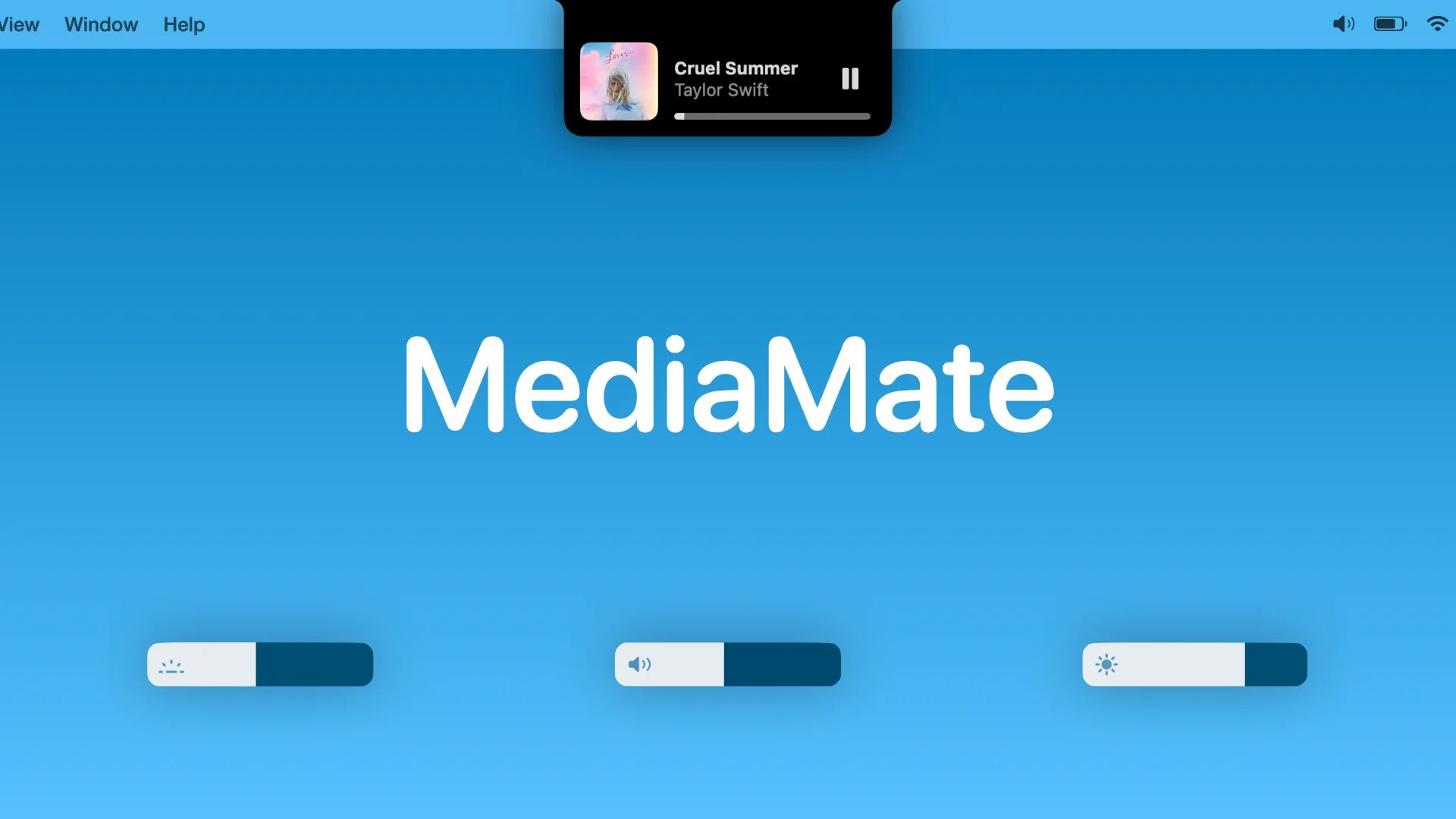 Mediamate - Visualizzazione fresca per volume, display e luminosità della tastiera media 1