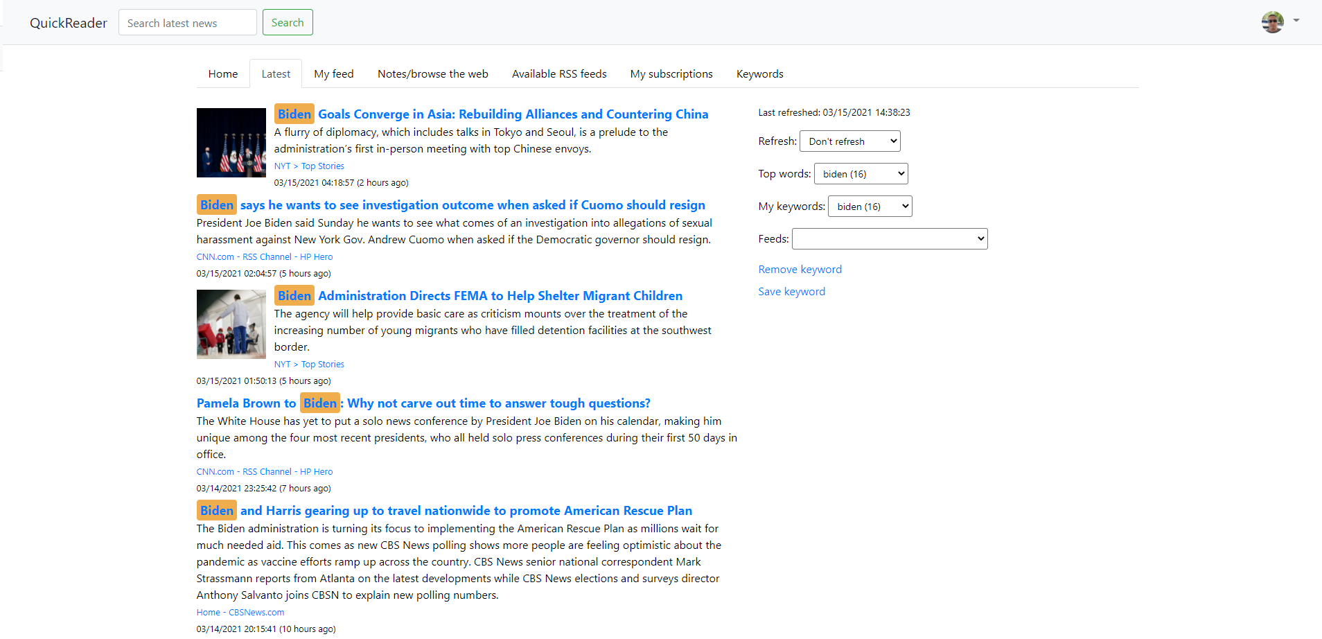 QuickReader News gallery image
