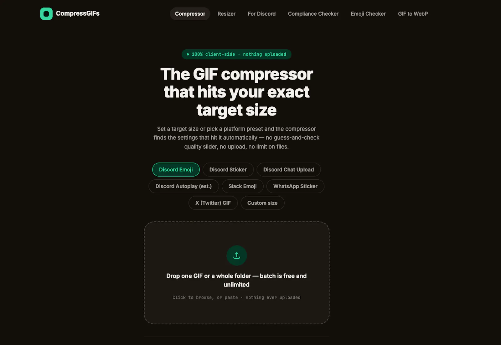 CompressGIFs screenshot 2