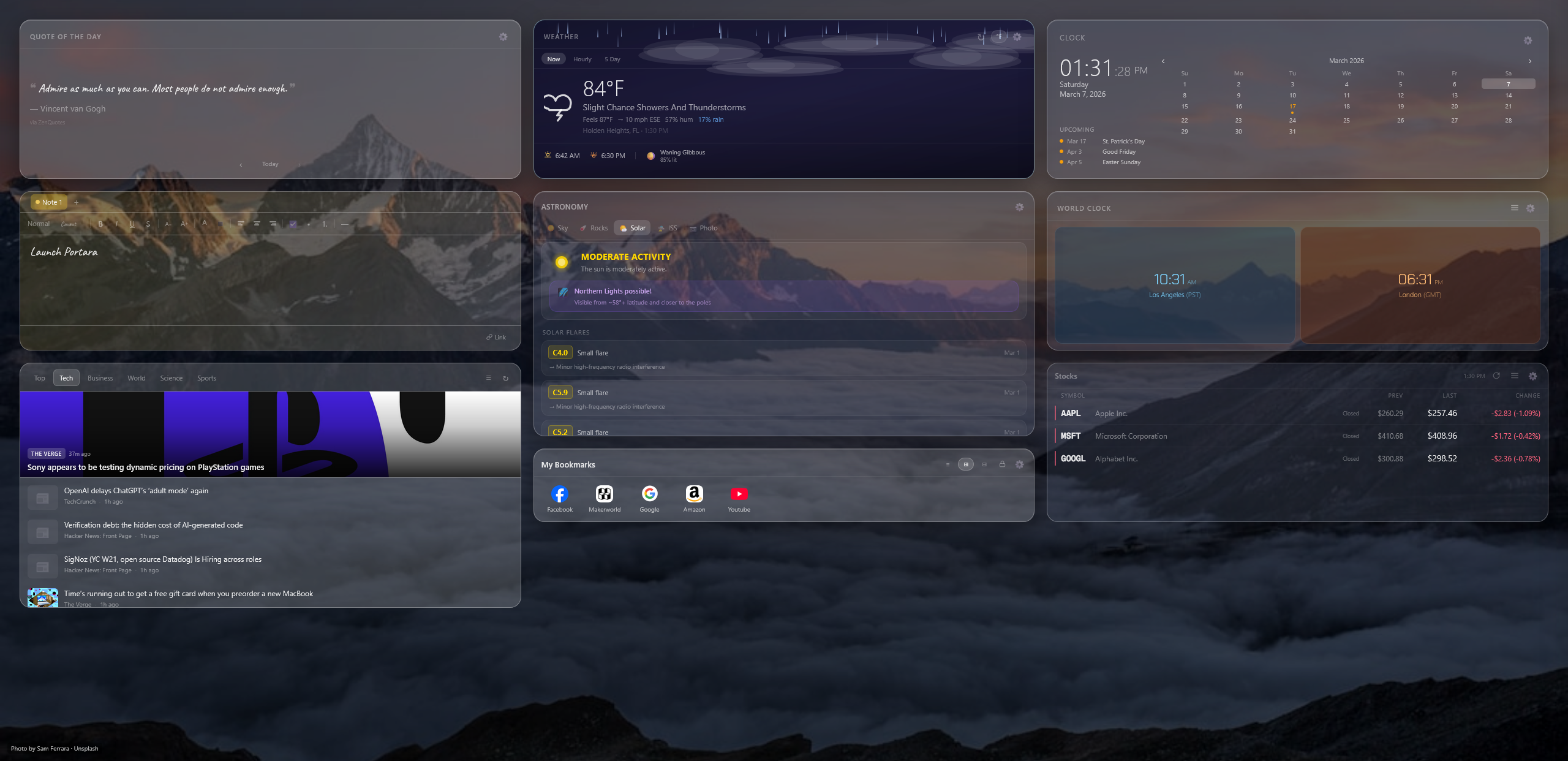 Portara - Main product screenshot demonstrating key features and user interface