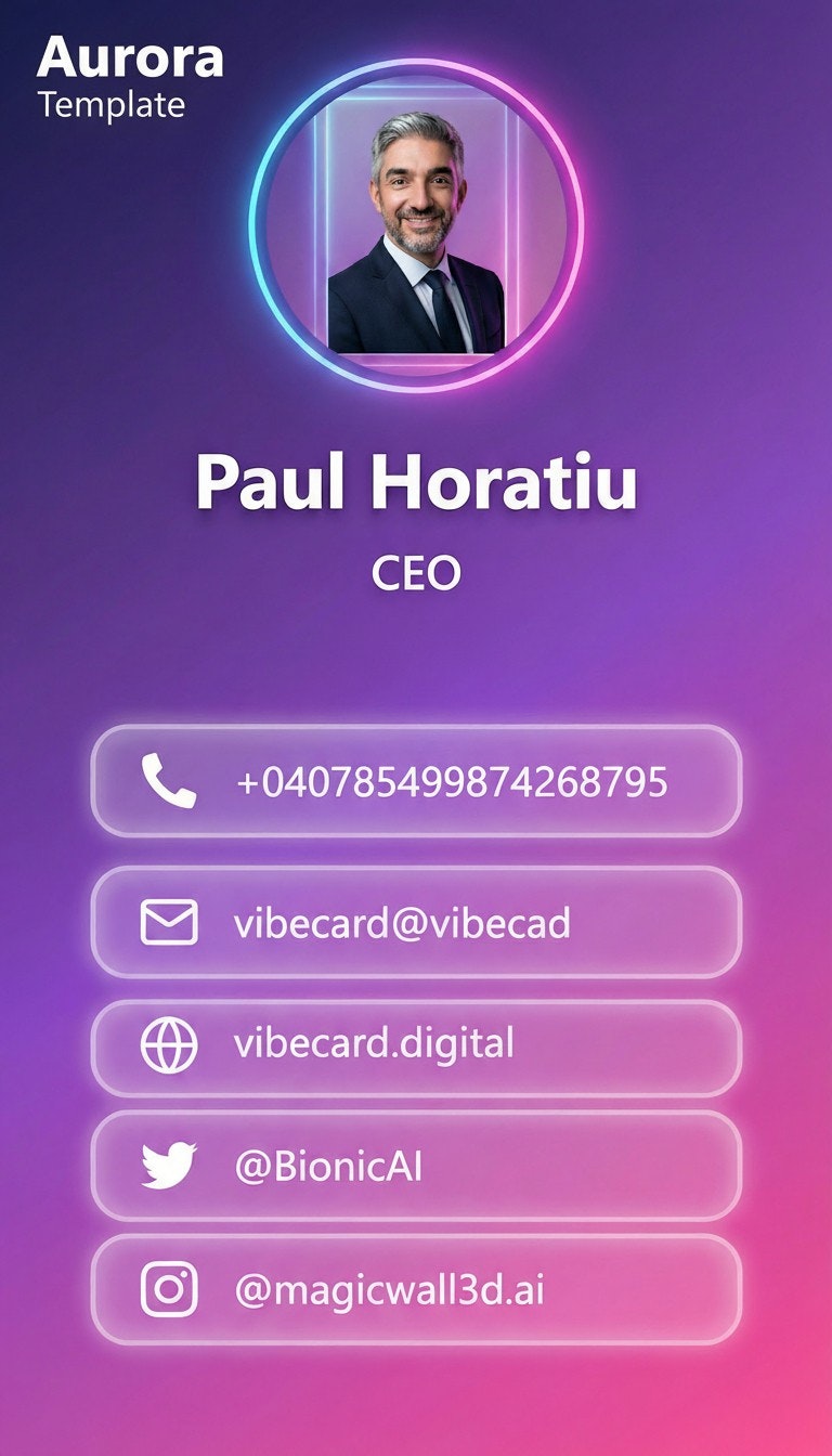 Just launched → VibeCard Lifetime Deal - Screenshot 3 showing product features and functionality