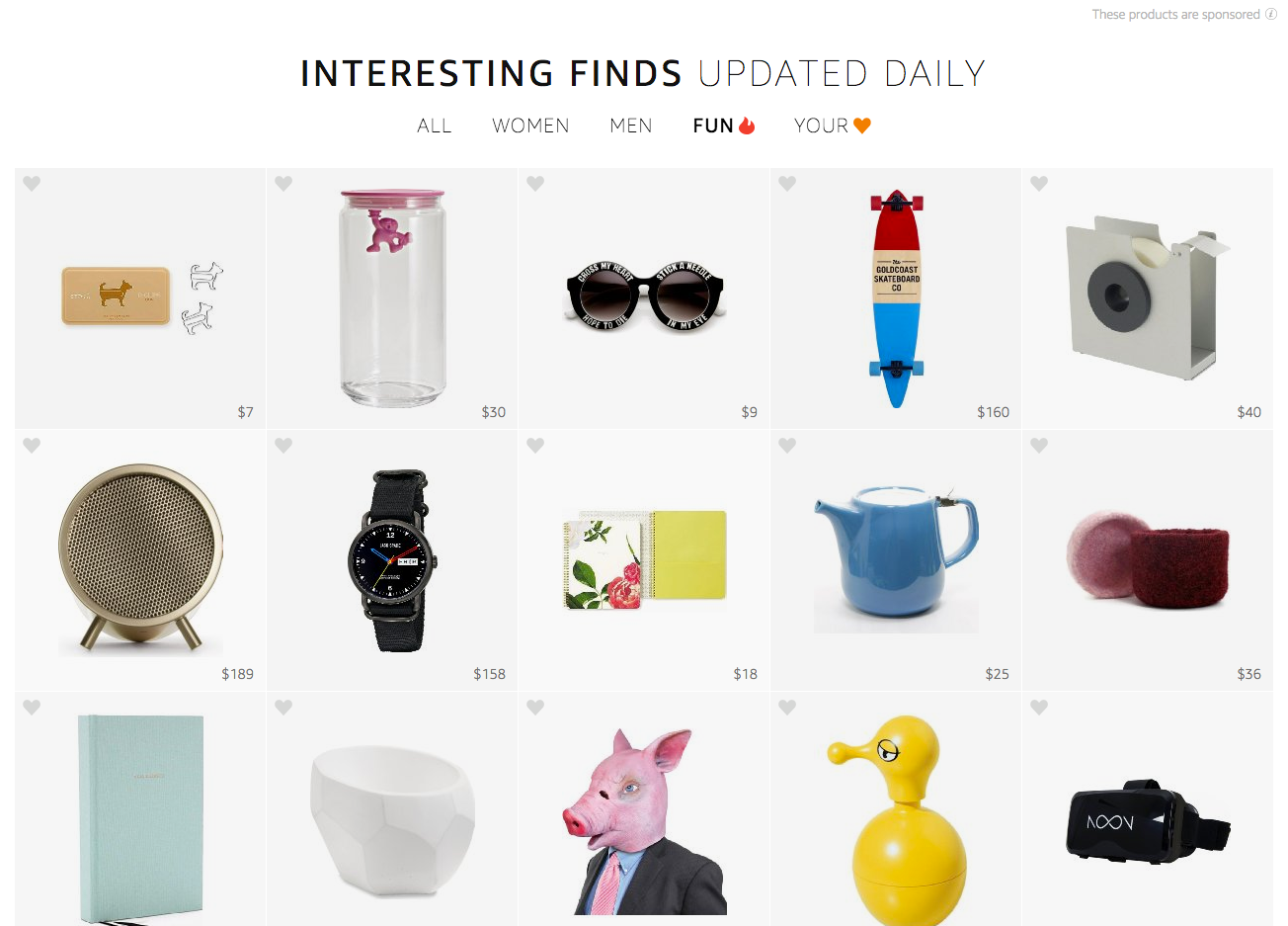 Interesting Finds, by Amazon gallery image