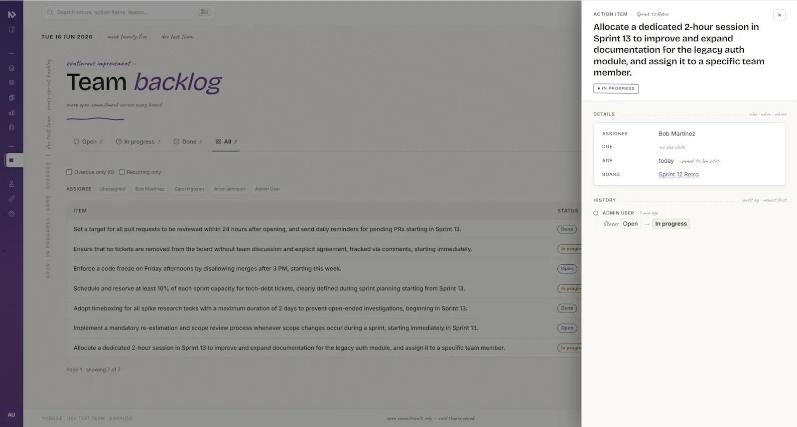 Nudgile screenshot 14