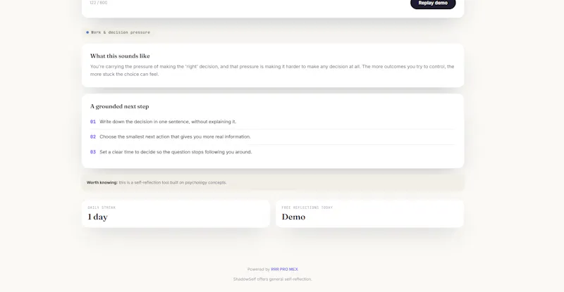 ShadowSelf screenshot 4