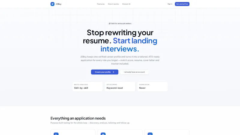 JobSy screenshot 1