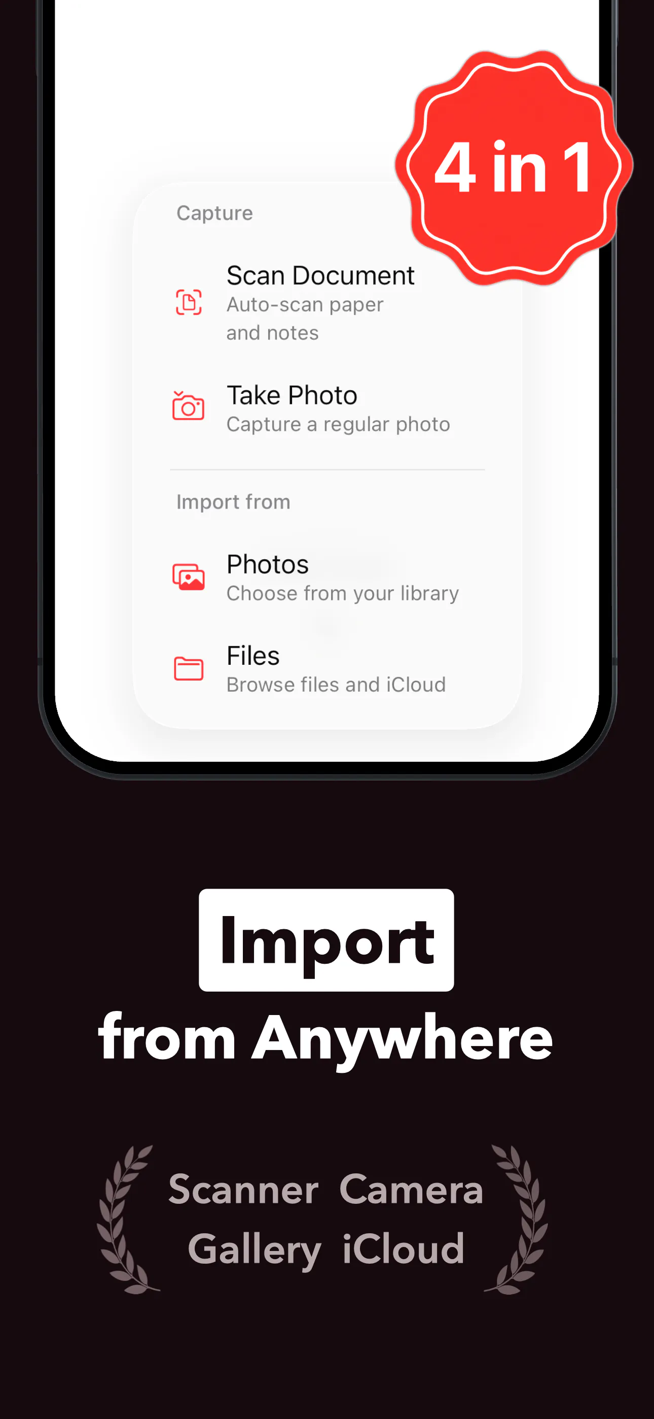 Free Photos to PDF App - TornadoPDF gallery image