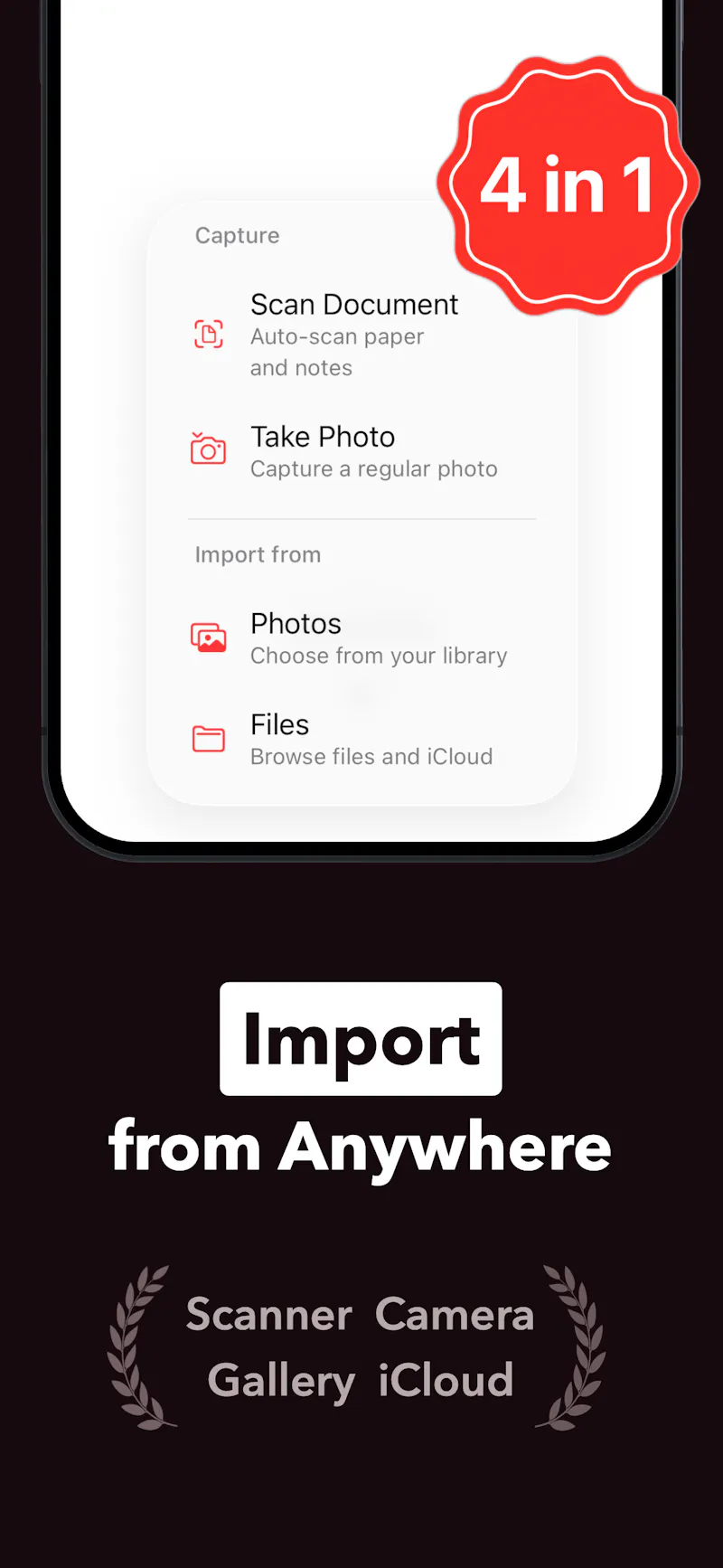 Free Photos to PDF App - TornadoPDF screenshot 3