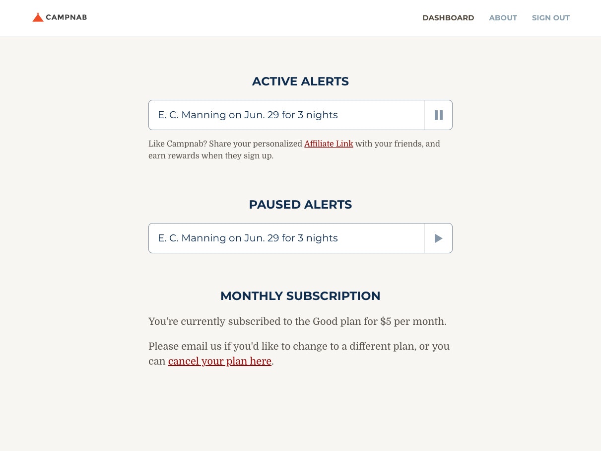 Campnab gallery image