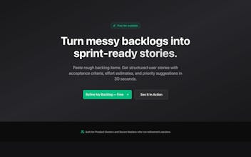 Refine Backlog gallery image