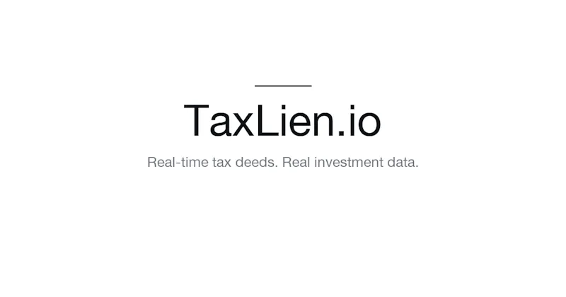 TaxLien.io screenshot 1