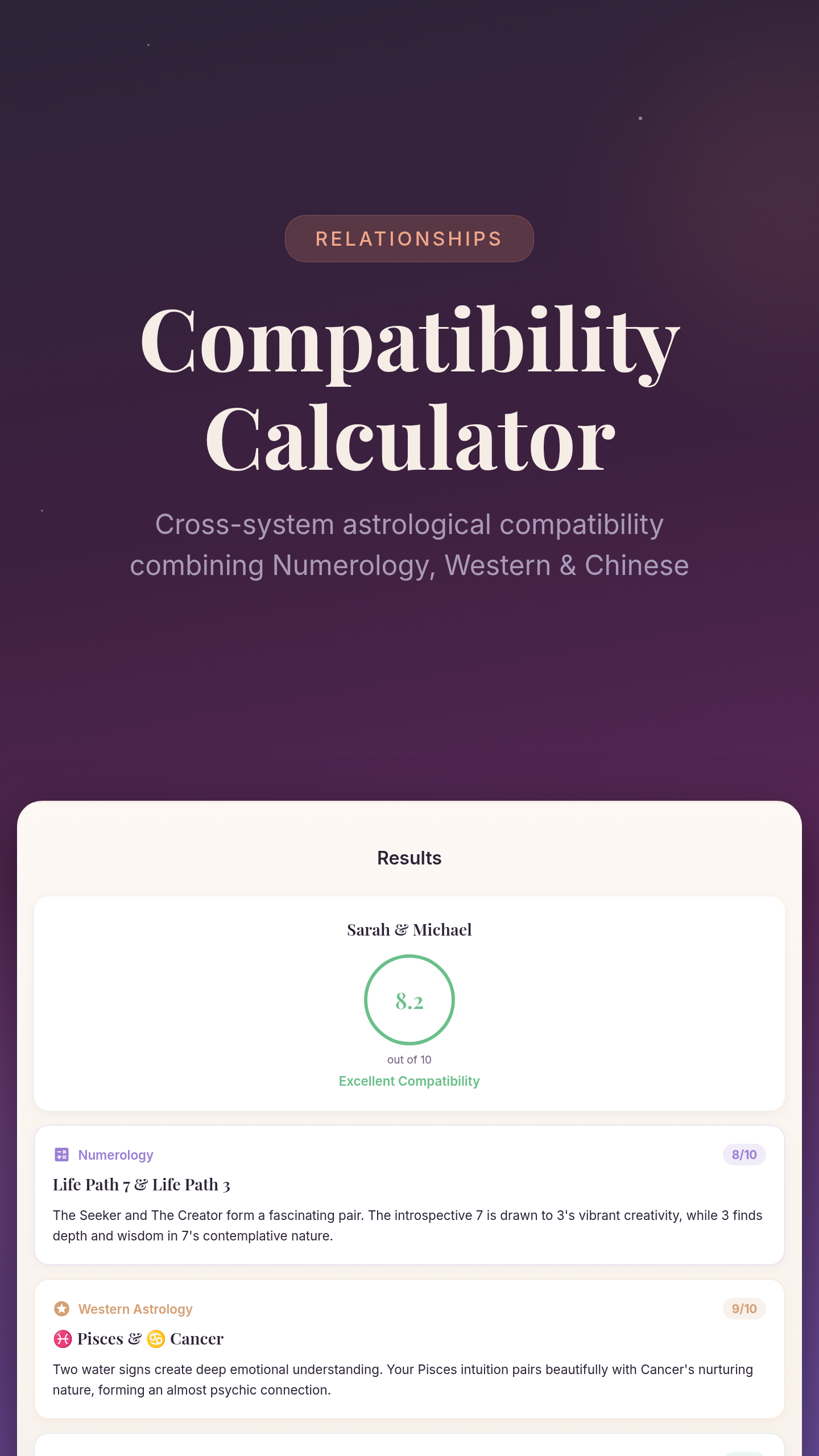 SoulChart — Your Cosmic Blueprint    gallery image