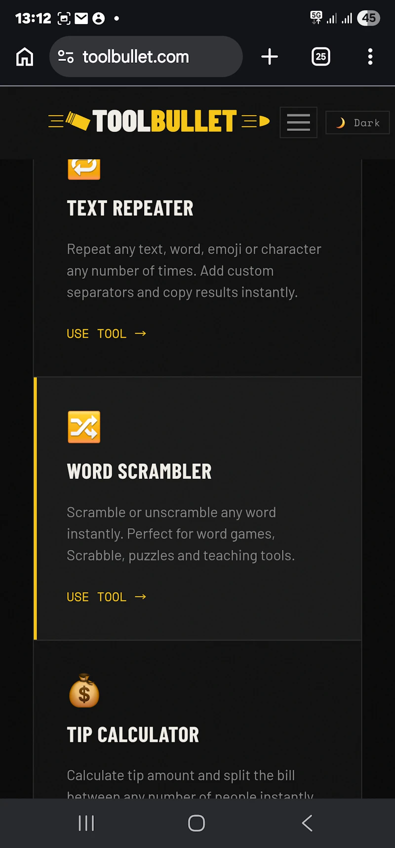 ToolBullet screenshot 5