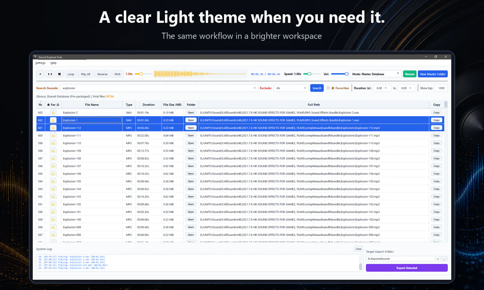 Sound Explorer Hub screenshot 5