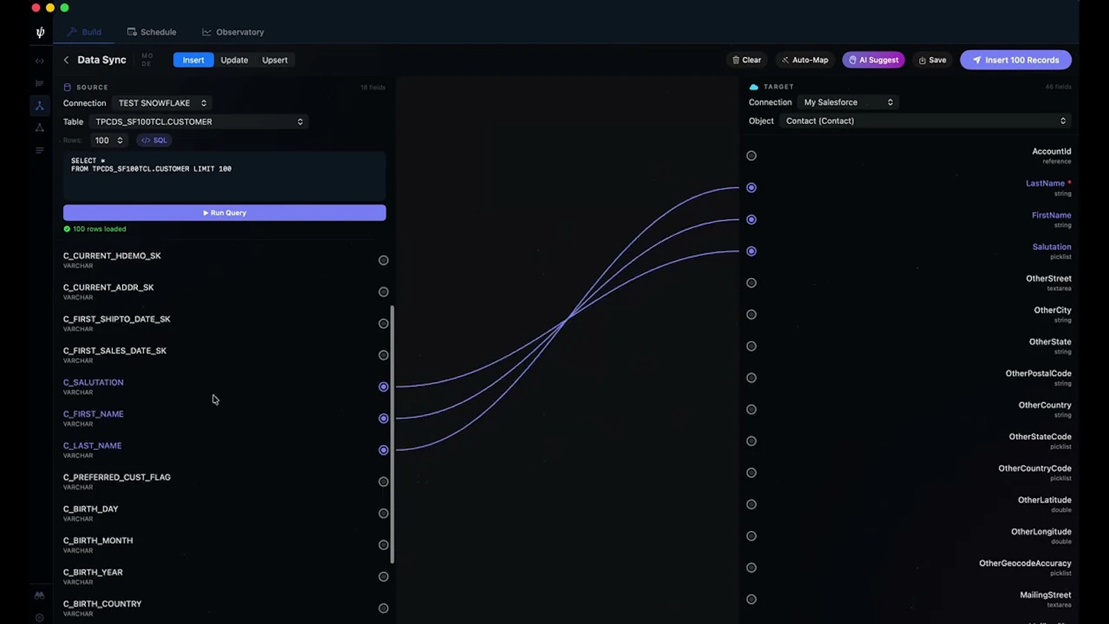 QueryFlow screenshot 1 (video preview)