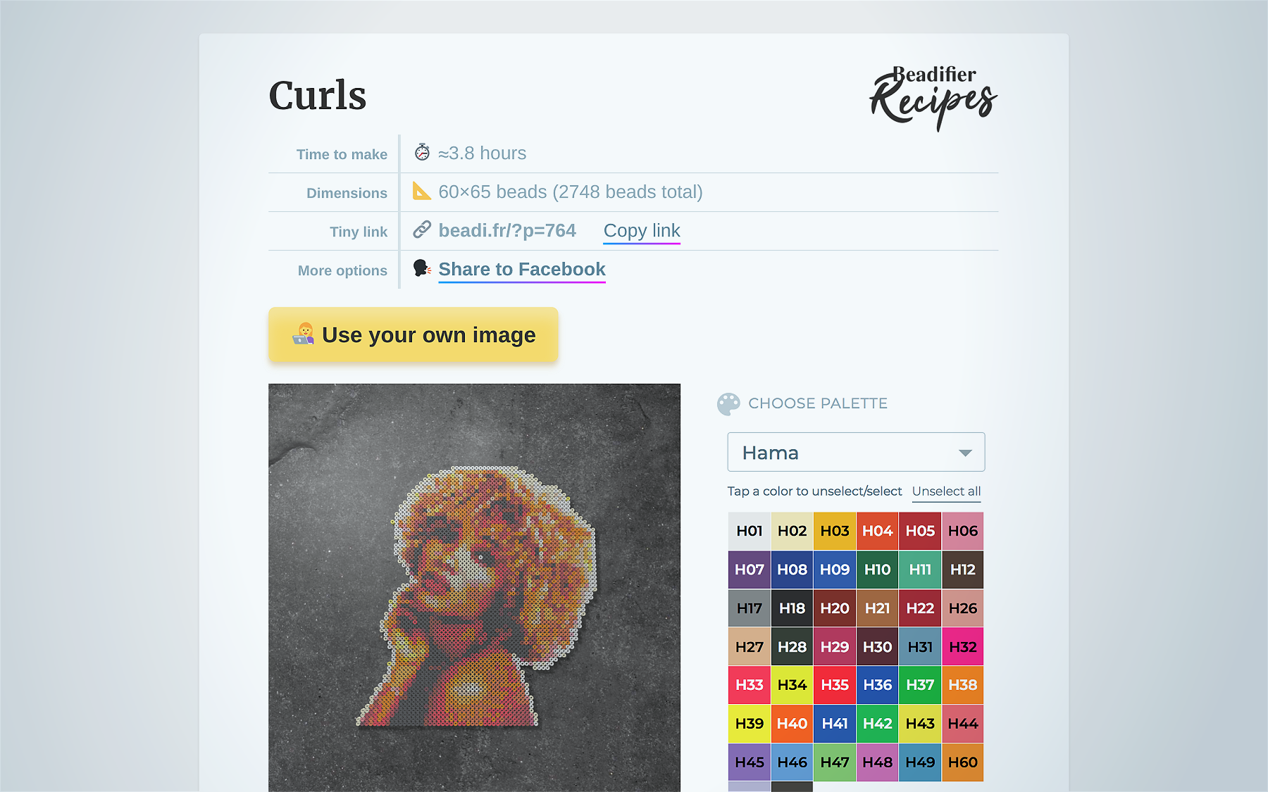 Beadifier Recipes gallery image