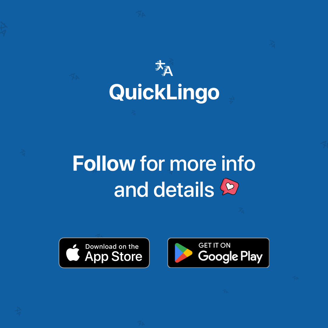 Quicklingo - Reistalen productiviteit media 8