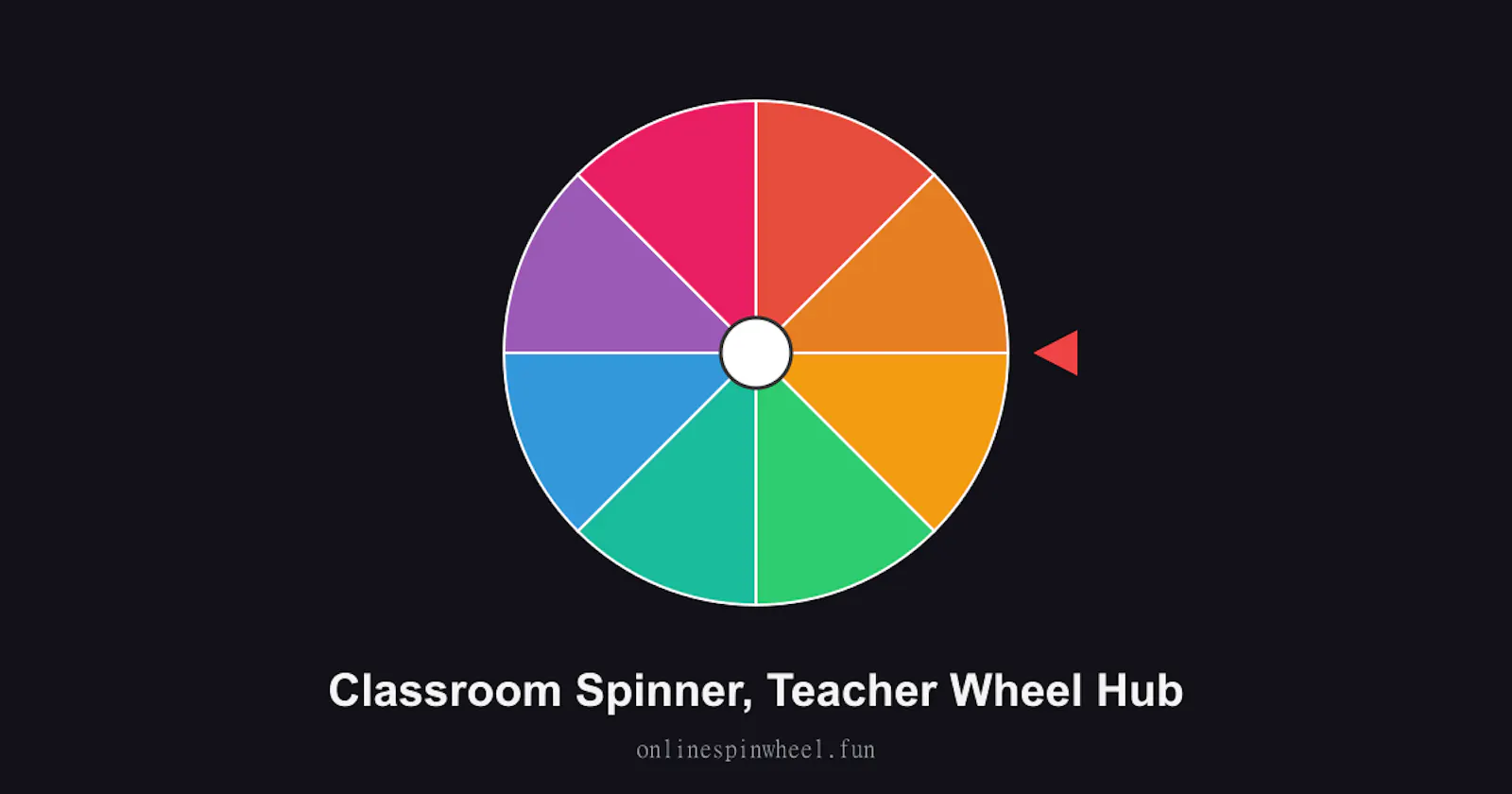 Classroom Spinner, Teacher Wheel Hub screenshot 2