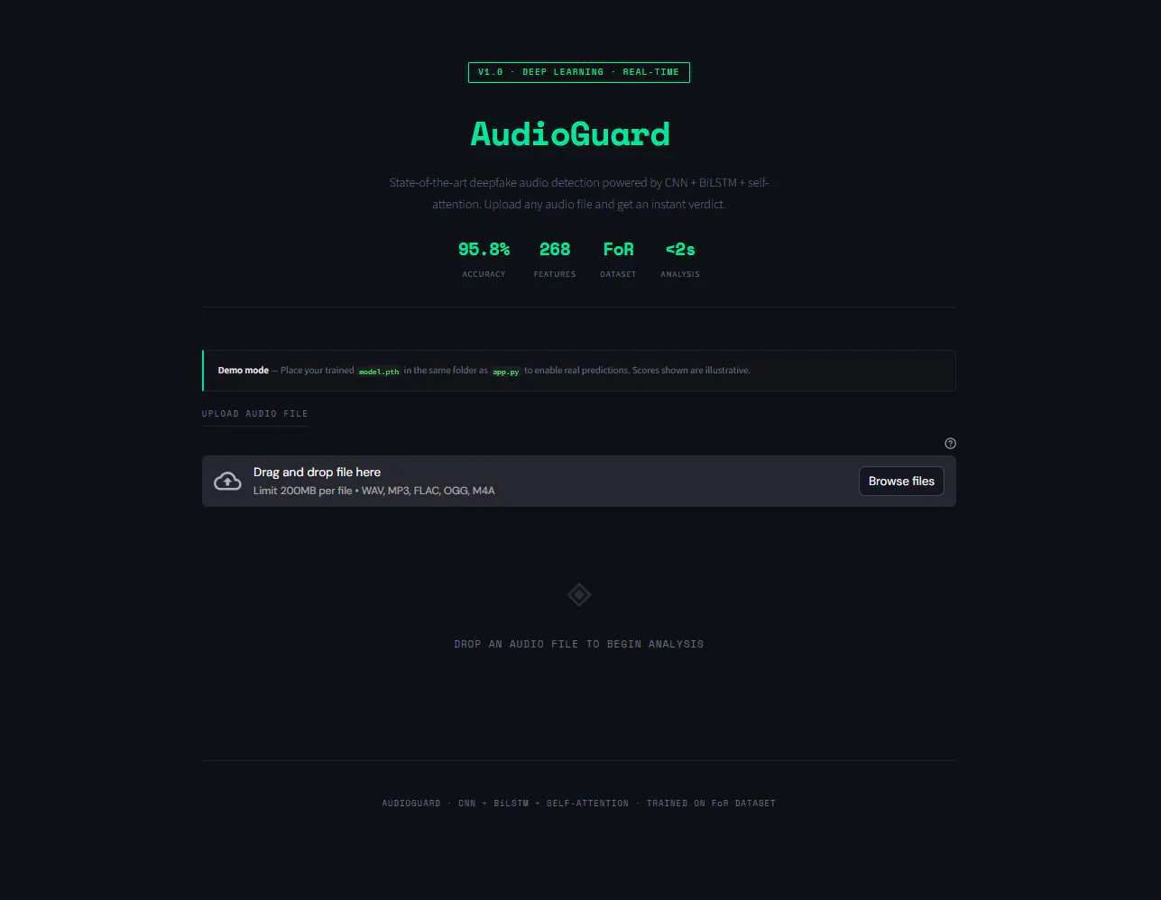 Banner del producto AudioGuard