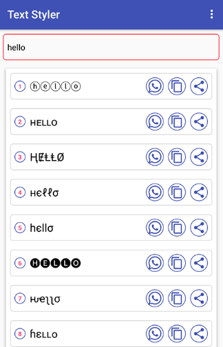 Chat Styles: Text Stylish for WHatsapp gallery image