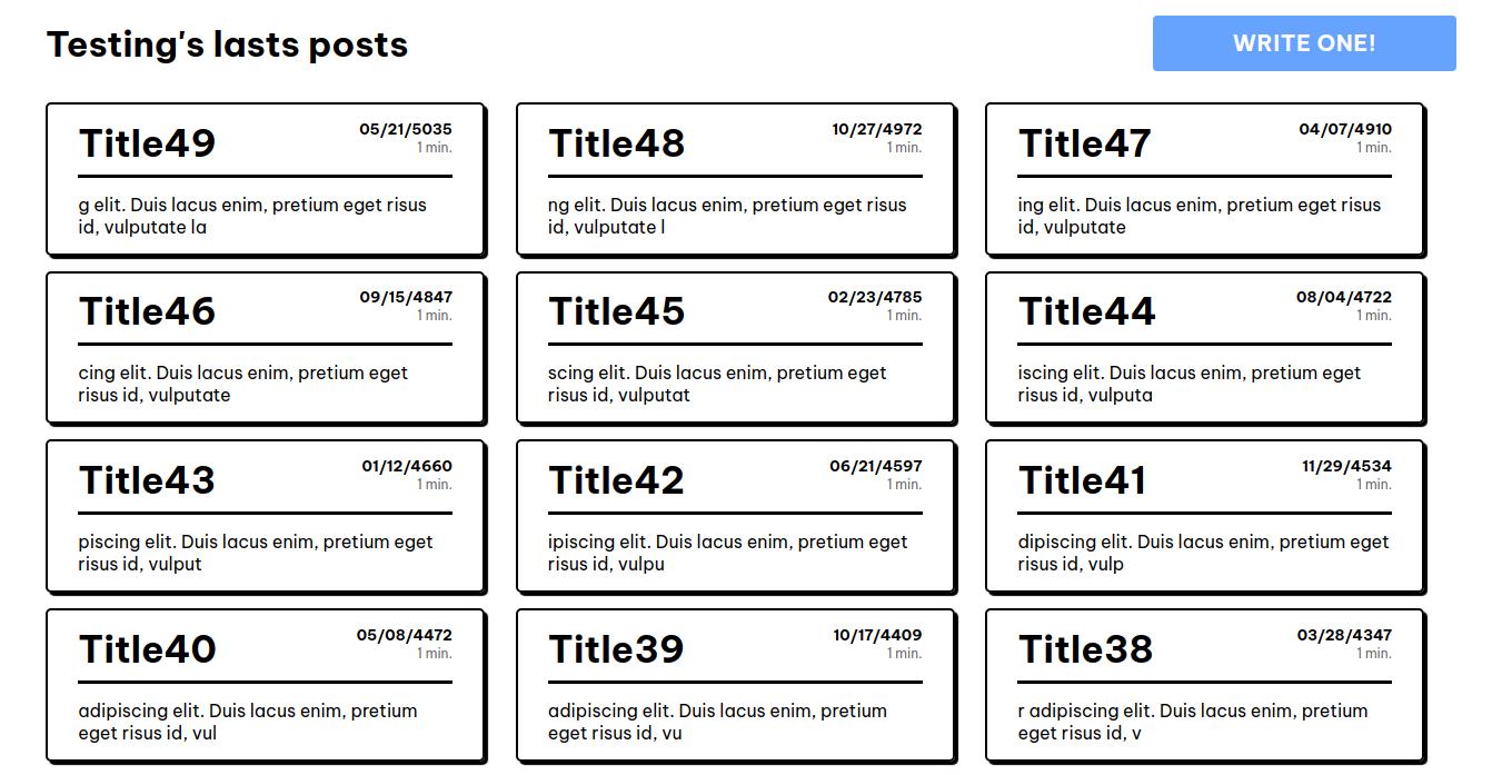 ORB - (Open React Blog) gallery image