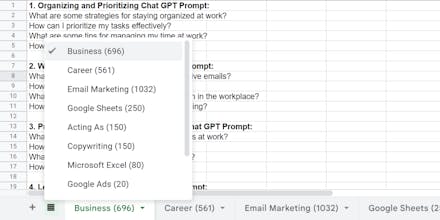 Free 3,456 ChatGPT Prompts gallery image