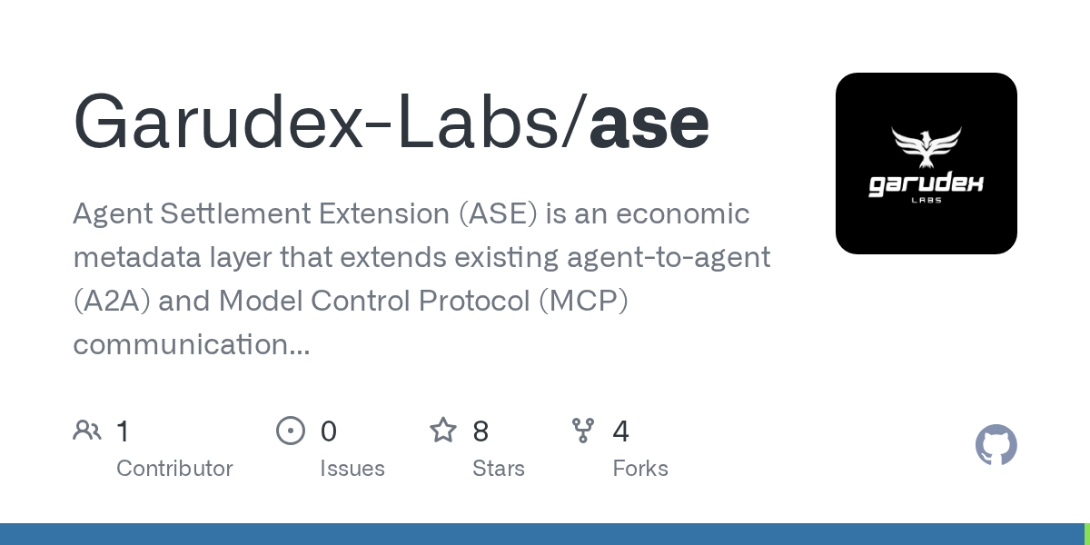 Agent Settlement Extension (ASE)