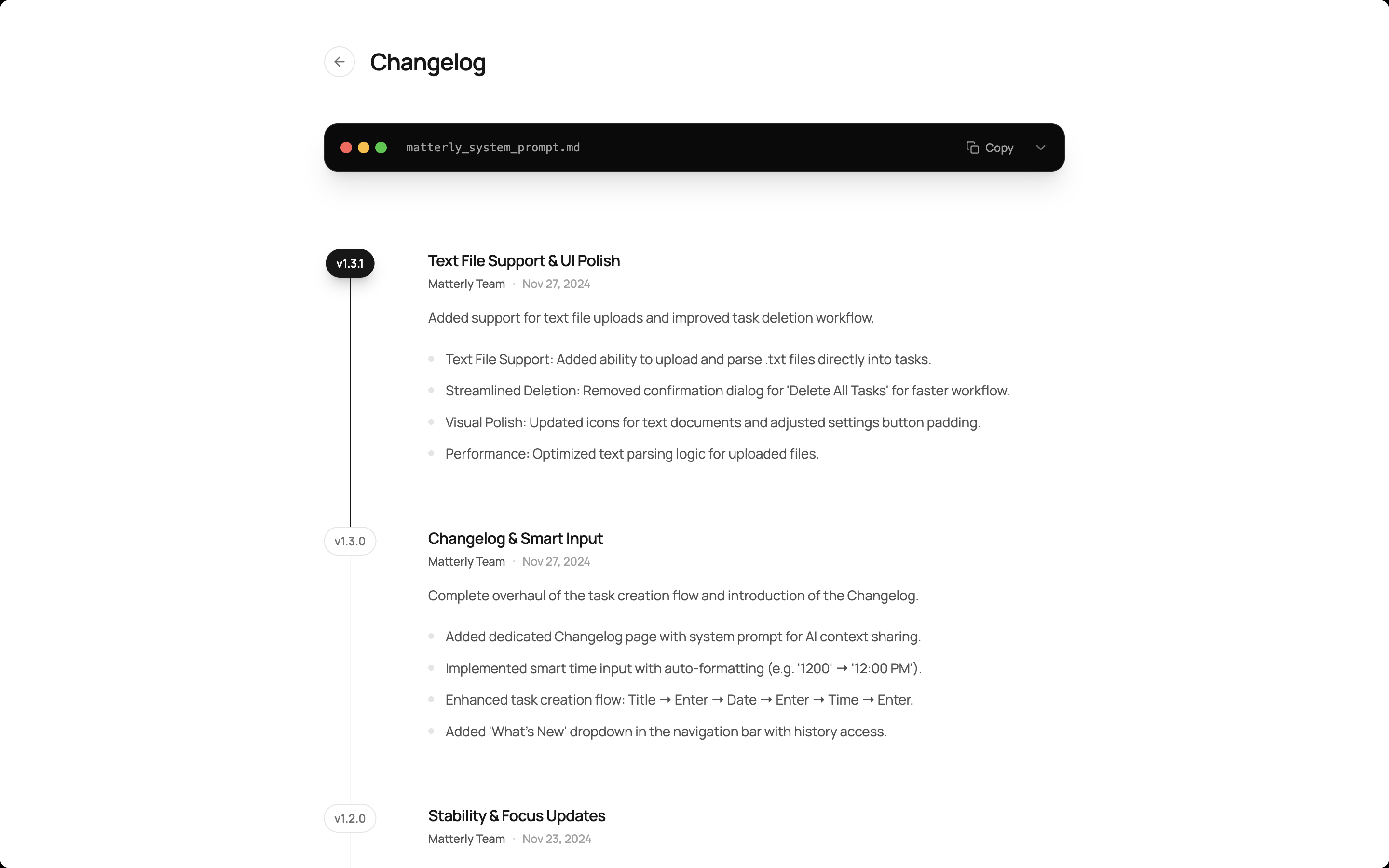 Matterly gallery image