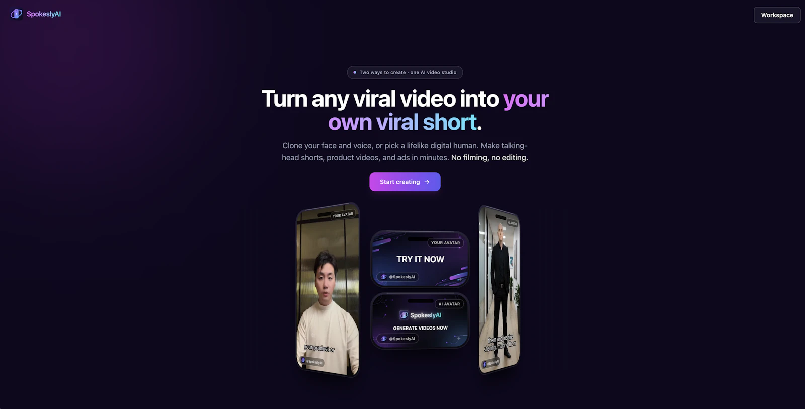  SpokeslyAI screenshot 2
