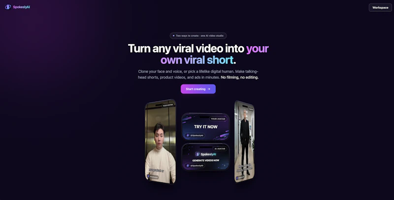  SpokeslyAI screenshot 2