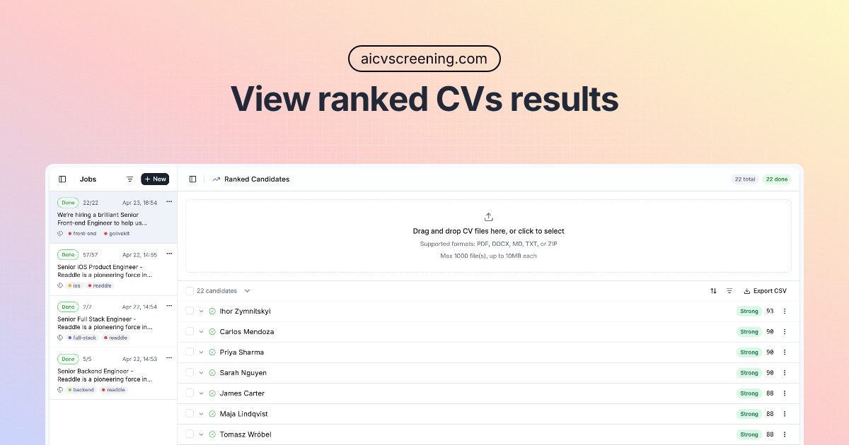 aicvscreening gallery image
