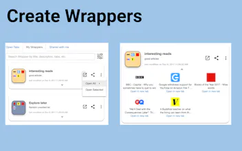 Wrapper : Better than Bookmarks gallery image