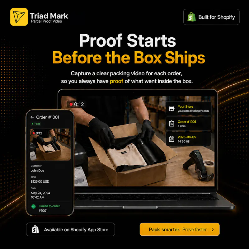 TM Parcel Proof Video screenshot 1