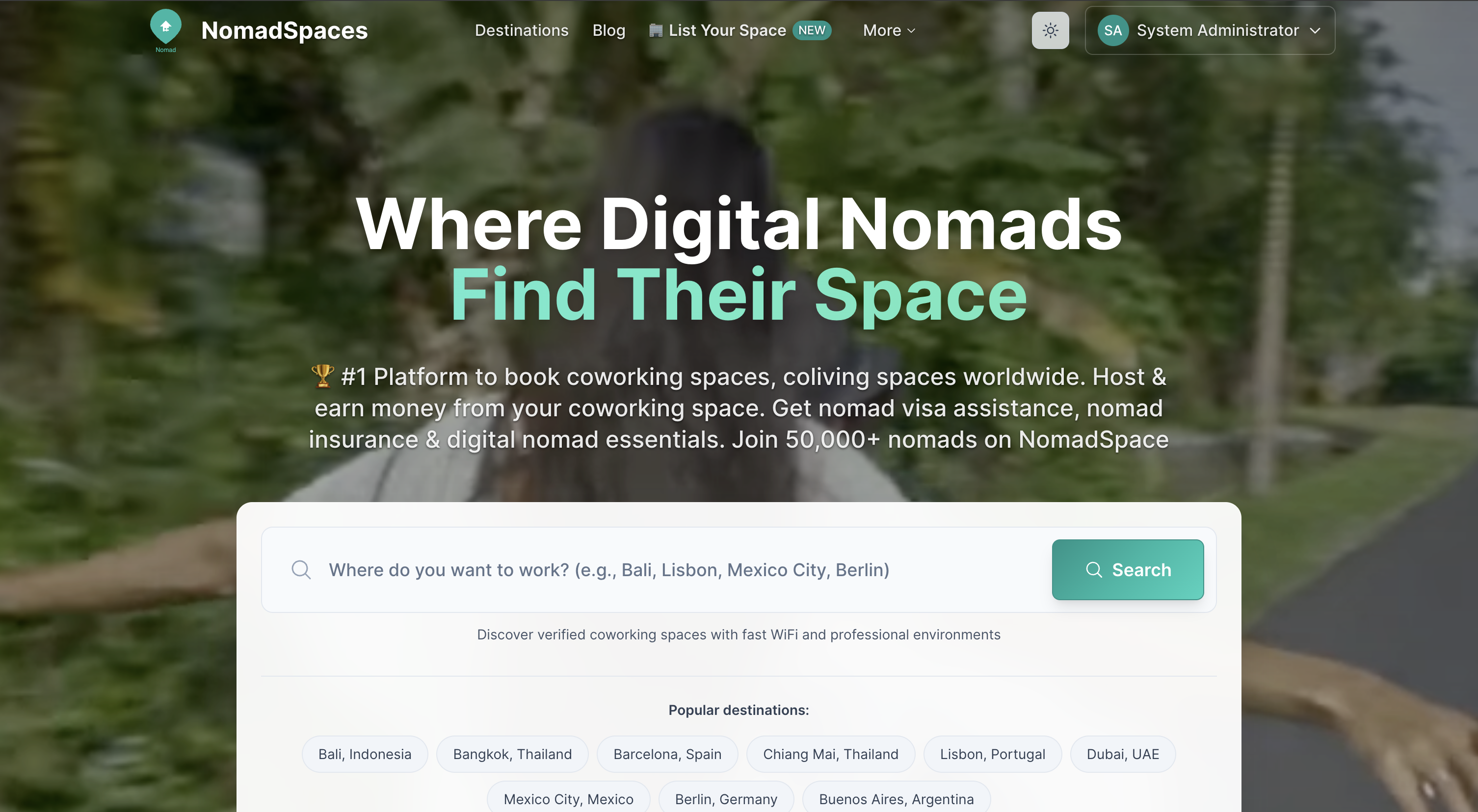Digital Nomad Index - Nomadspaces - Найдите, книгу и хост -коворкинг/жилые помещения для цифровых кочевников медиа 5